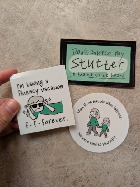 Stuttering Stickers